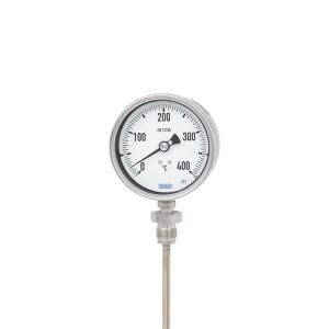 ترمومتر تمام استیل صفحه 10 سانت عمودی مدل WIKA R52.100