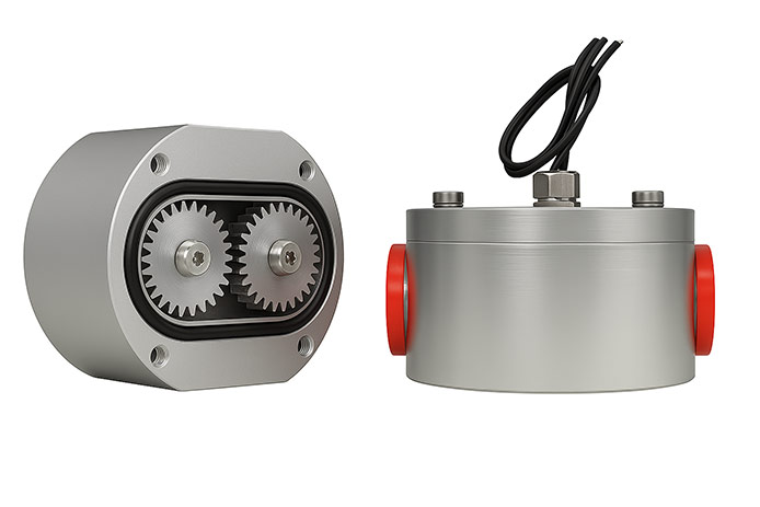 فلومتر جابجایی مثبت