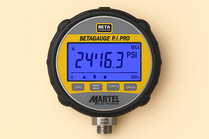 گیج فشار دیجیتال بتا