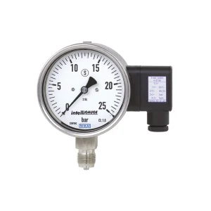 گیج فشار ترانسمیتر دار صفحه 16سانت تمام استیل عمودی مدل WIKA PGT23.160