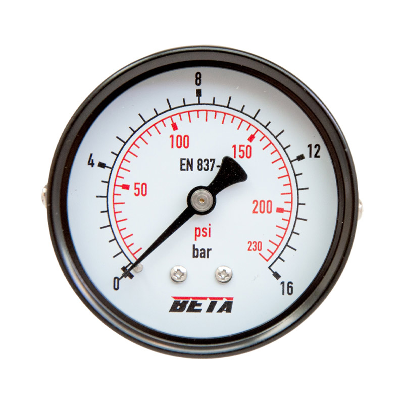 20 گیج فشار صفحه10 سانت خشک افقی BETA - تصویر 1