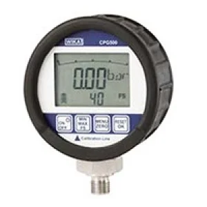 گیج فشار دیجیتال صفحه 8 سانت خشک عمودی مدل WIKA DG10E