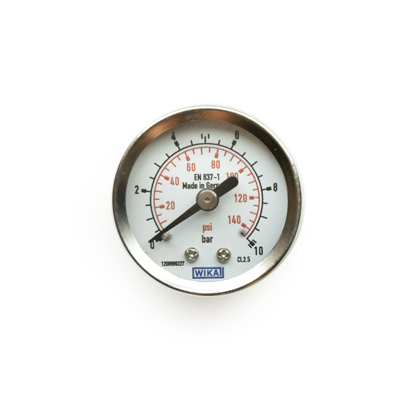 گیج فشار صفحه 4سانت استیل افقی WIKA گیج فشار صفحه 4سانت استیل افقی WIKA