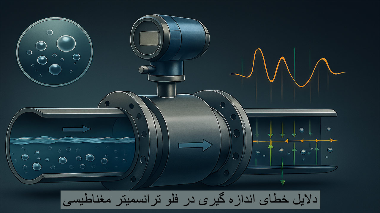 دلایل خطای اندازه گیری در فلو ترانسمیتر مغناطیسی