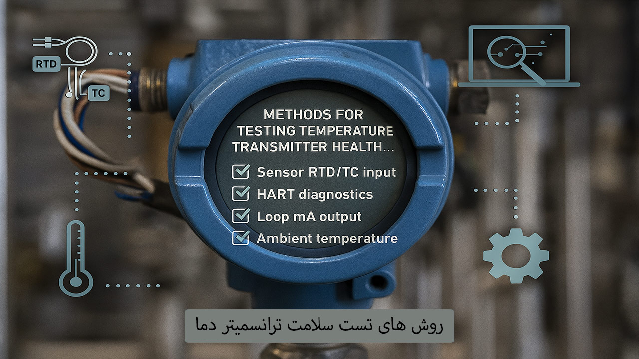 روش های تست سلامت ترانسمیتر دما