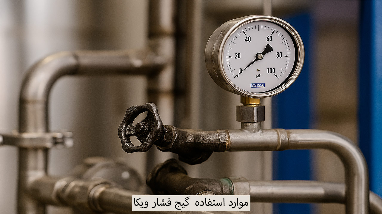 موارد استفاده گیج فشار ویکا